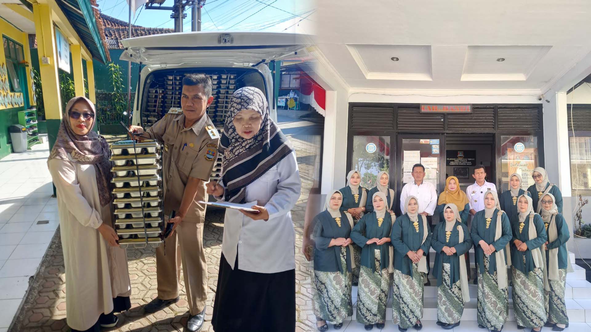 Pemandangan Desa Cikole